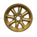 Revolution 8 Spoke Classic Rally Wheel 6x15 Escort Group 4 Gold Revolution 8 Spoke Classic Rally Wheel 6x15 Escort Group 4 Gold